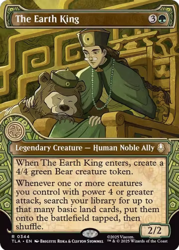 The Earth King (Showcase) (344), Avatar: The Last Airbender — Magic card price