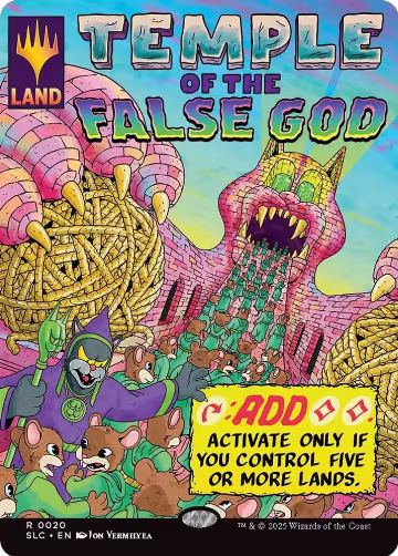 Temple of the False God (20), Secret Lair Countdown Kit — Magic card price