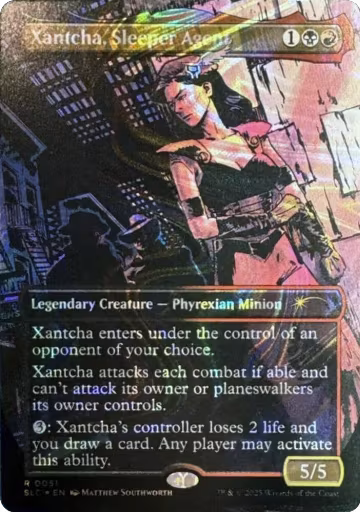 Xantcha, Sleeper Agent (Halo Foil) (51), Secret Lair Countdown Kit — Magic card price