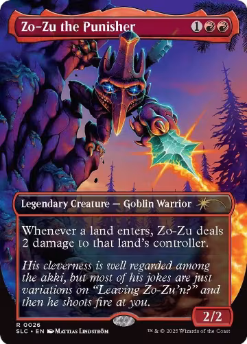 Zo-Zu the Punisher (26), Secret Lair Countdown Kit — Magic card price