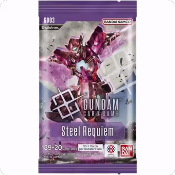Steel Requiem Booster Pack, Steel Requiem — Gundam sealed product price
