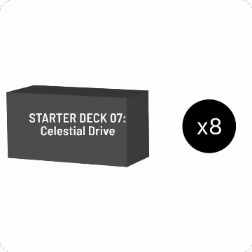 Starter Deck 07: Celestial Drive Display Case, Starter Deck 07: Celestial Drive — Gundam sealed product price