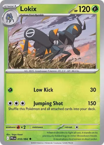 Lokix (010/094), Phantasmal Flames — Pokémon card price