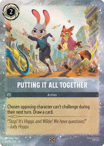 Putting It All Together (27), Disney Lorcana Promo Cards — Lorcana card price
