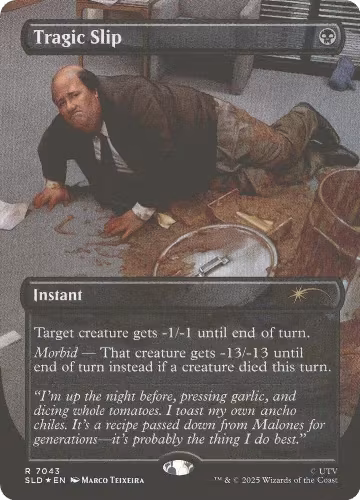 Tragic Slip (7043), Secret Lair Drop Series — Magic card price