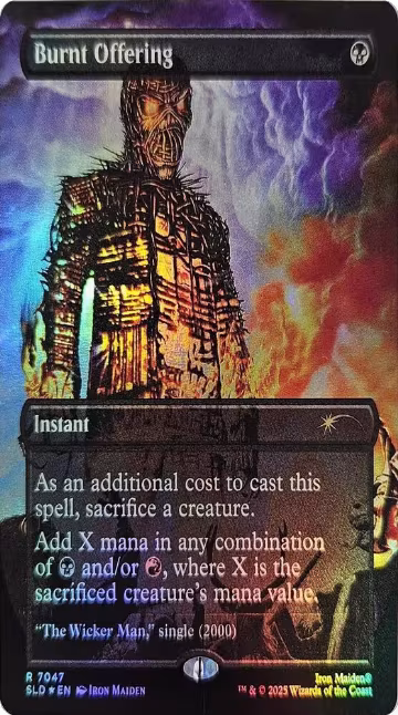 Burnt Offering (Rainbow Foil) (7047), Secret Lair Drop Series — Magic card price