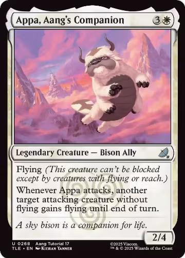 Appa, Aang's Companion (0268) (268), Avatar: The Last Airbender: Eternal-Legal — Magic card price