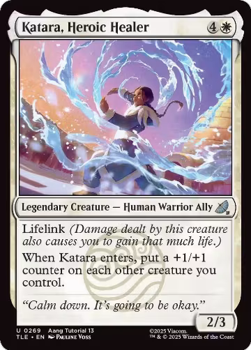 Katara, Heroic Healer (0269) (269), Avatar: The Last Airbender: Eternal-Legal — Magic card price