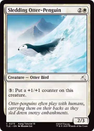 Sledding Otter-Penguin (0273) (273), Avatar: The Last Airbender: Eternal-Legal — Magic card price