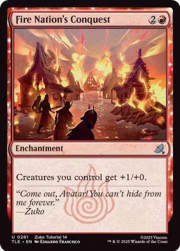 Fire Nation's Conquest (0281) (281), Avatar: The Last Airbender: Eternal-Legal — Magic card price