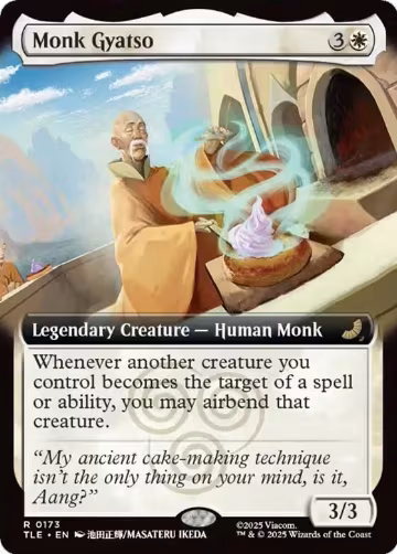 Monk Gyatso (Extended Art) (173), Avatar: The Last Airbender: Eternal-Legal — Magic card price