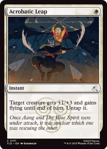 Acrobatic Leap (151), Avatar: The Last Airbender: Eternal-Legal — Magic card price