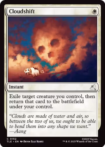 Cloudshift (152), Avatar: The Last Airbender: Eternal-Legal — Magic card price
