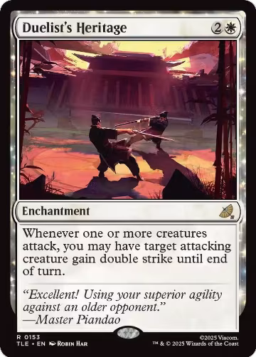 Duelist's Heritage (153), Avatar: The Last Airbender: Eternal-Legal — Magic card price