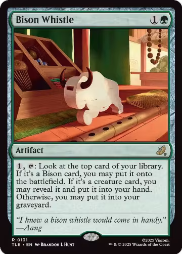Bison Whistle (131), Avatar: The Last Airbender: Eternal-Legal — Magic card price