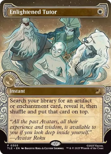 Enlightened Tutor (Showcase) (305), Avatar: The Last Airbender: Eternal-Legal — Magic card price