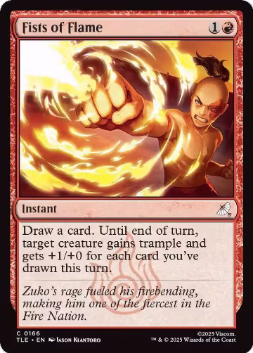 Fists of Flame (166), Avatar: The Last Airbender: Eternal-Legal — Magic card price