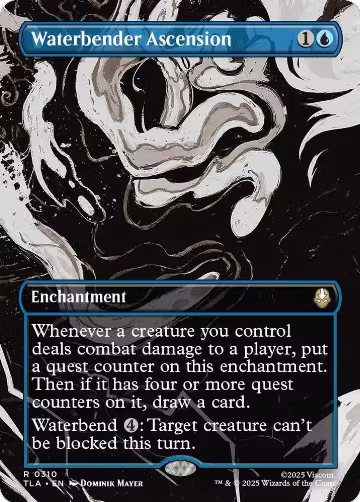 Waterbender Ascension (Borderless) (310), Avatar: The Last Airbender — Magic card price