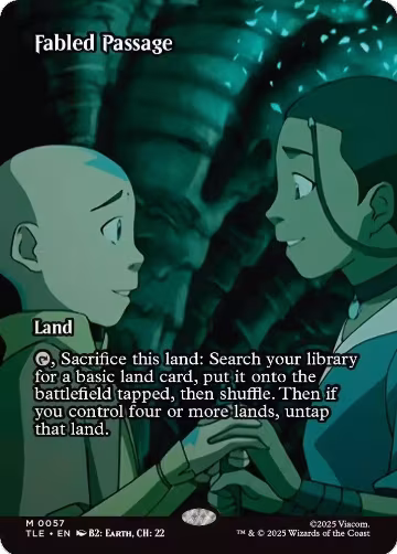 Fabled Passage (Borderless) (57), Avatar: The Last Airbender: Eternal-Legal — Magic card price