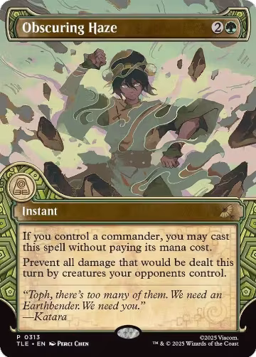 Obscuring Haze (Showcase) (313), Avatar: The Last Airbender: Eternal-Legal — Magic card price