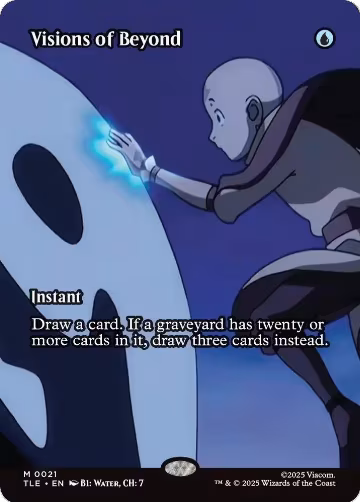 Visions of Beyond (Borderless) (21), Avatar: The Last Airbender: Eternal-Legal — Magic card price