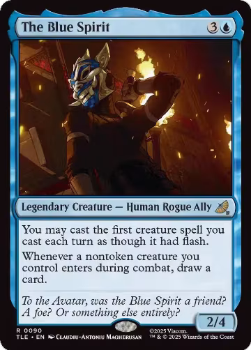 The Blue Spirit (90), Avatar: The Last Airbender: Eternal-Legal — Magic card price