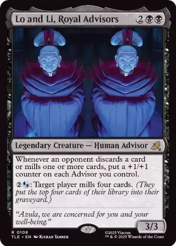 Lo and Li, Royal Advisors (108), Avatar: The Last Airbender: Eternal-Legal — Magic card price