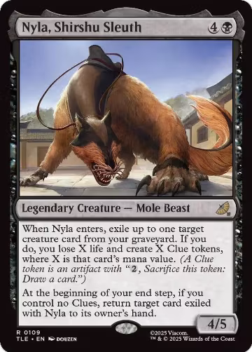 Nyla, Shirshu Sleuth (109), Avatar: The Last Airbender: Eternal-Legal — Magic card price