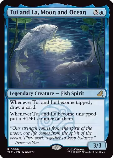 Tui and La, Moon and Ocean (96), Avatar: The Last Airbender: Eternal-Legal — Magic card price