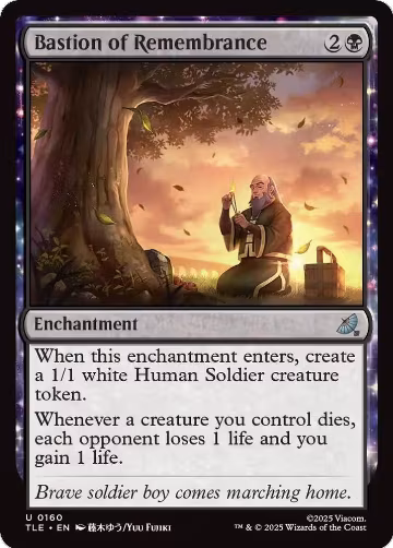 Bastion of Remembrance (160), Avatar: The Last Airbender: Eternal-Legal — Magic card price