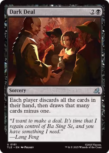 Dark Deal (161), Avatar: The Last Airbender: Eternal-Legal — Magic card price