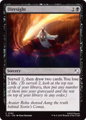 Diresight (162), Avatar: The Last Airbender: Eternal-Legal — Magic card price