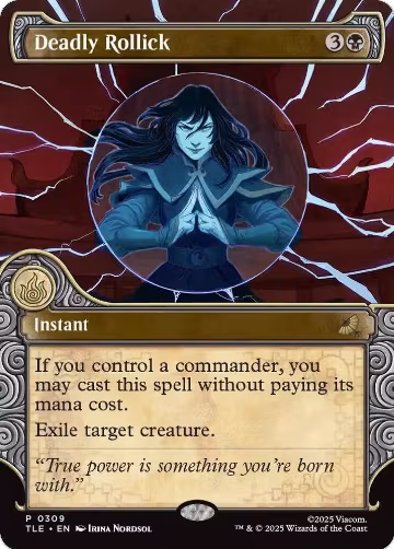 Deadly Rollick (Showcase) (309), Avatar: The Last Airbender: Eternal-Legal — Magic card price