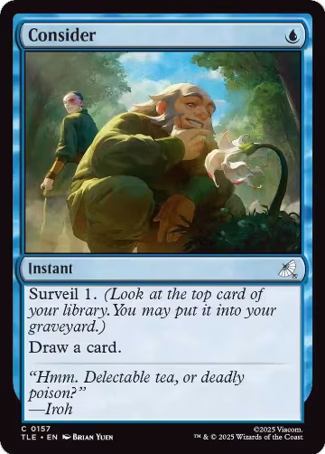 Consider (157), Avatar: The Last Airbender: Eternal-Legal — Magic card price