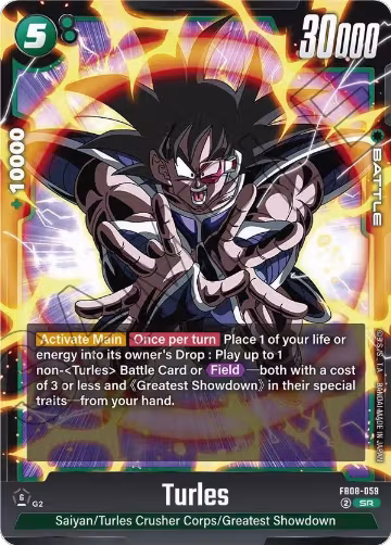 Turles - FB08-059 (FB08-059), Saiyan's Pride — DB Fusion card price