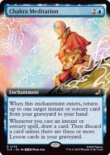 Chakra Meditation (Extended Art) (179), Avatar: The Last Airbender: Eternal-Legal — Magic card price