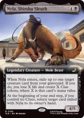 Nyla, Shirshu Sleuth (Extended Art) (190), Avatar: The Last Airbender: Eternal-Legal — Magic card price