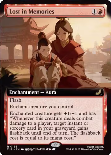 Lost in Memories (Extended Art) (195), Avatar: The Last Airbender: Eternal-Legal — Magic card price