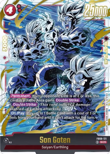 Son Goten - FB08-121 (FB08-121), Saiyan's Pride — DB Fusion card price