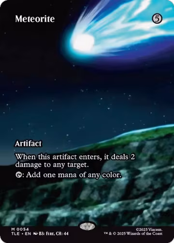 Meteorite (Borderless) (54), Avatar: The Last Airbender: Eternal-Legal — Magic card price