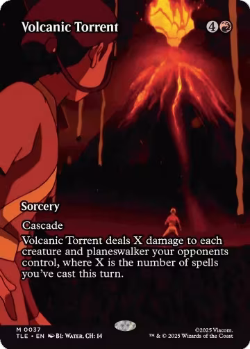 Volcanic Torrent (Borderless) (37), Avatar: The Last Airbender: Eternal-Legal — Magic card price