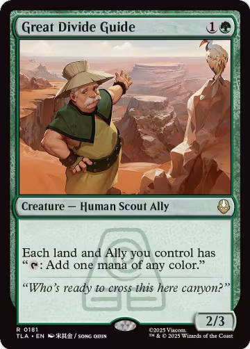 Great Divide Guide (181), Avatar: The Last Airbender — Magic card price