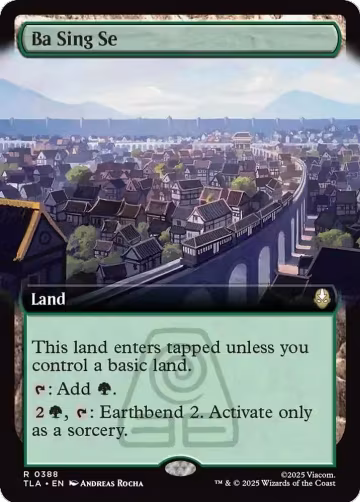 Ba Sing Se (Extended Art) (388), Avatar: The Last Airbender — Magic card price