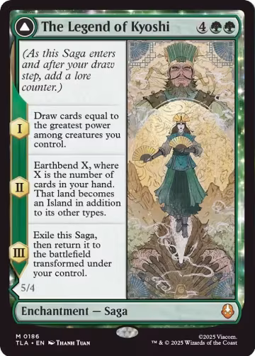 The Legend of Kyoshi (186), Avatar: The Last Airbender — Magic card price