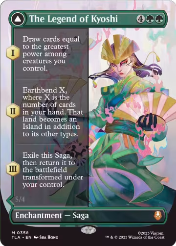 The Legend of Kyoshi (Borderless) (358), Avatar: The Last Airbender — Magic card price