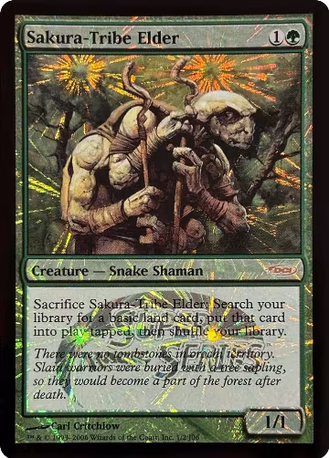 Sakura-Tribe Elder (Super Series) (1), Junior Series Promos — Magic card price
