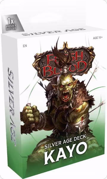 Silver Age Chapter 1 Deck - Kayo (Brute), Silver Age Chapter 1 — Flesh & Blood sealed product price