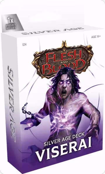Silver Age Chapter 1 Deck - Viserai (Runeblade), Silver Age Chapter 1 — Flesh & Blood sealed product price