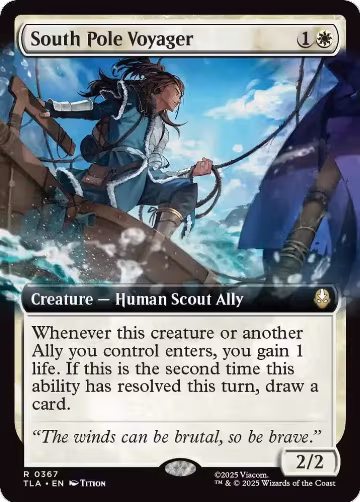South Pole Voyager (Extended Art) (367), Avatar: The Last Airbender — Magic card price