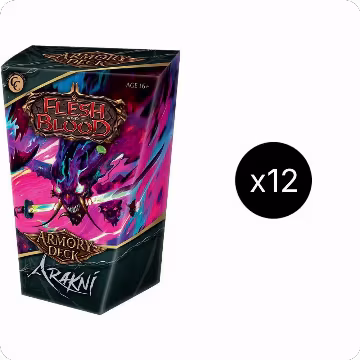 Armory Deck: Arakni Case, Armory Deck: Arakni — Flesh & Blood sealed product price